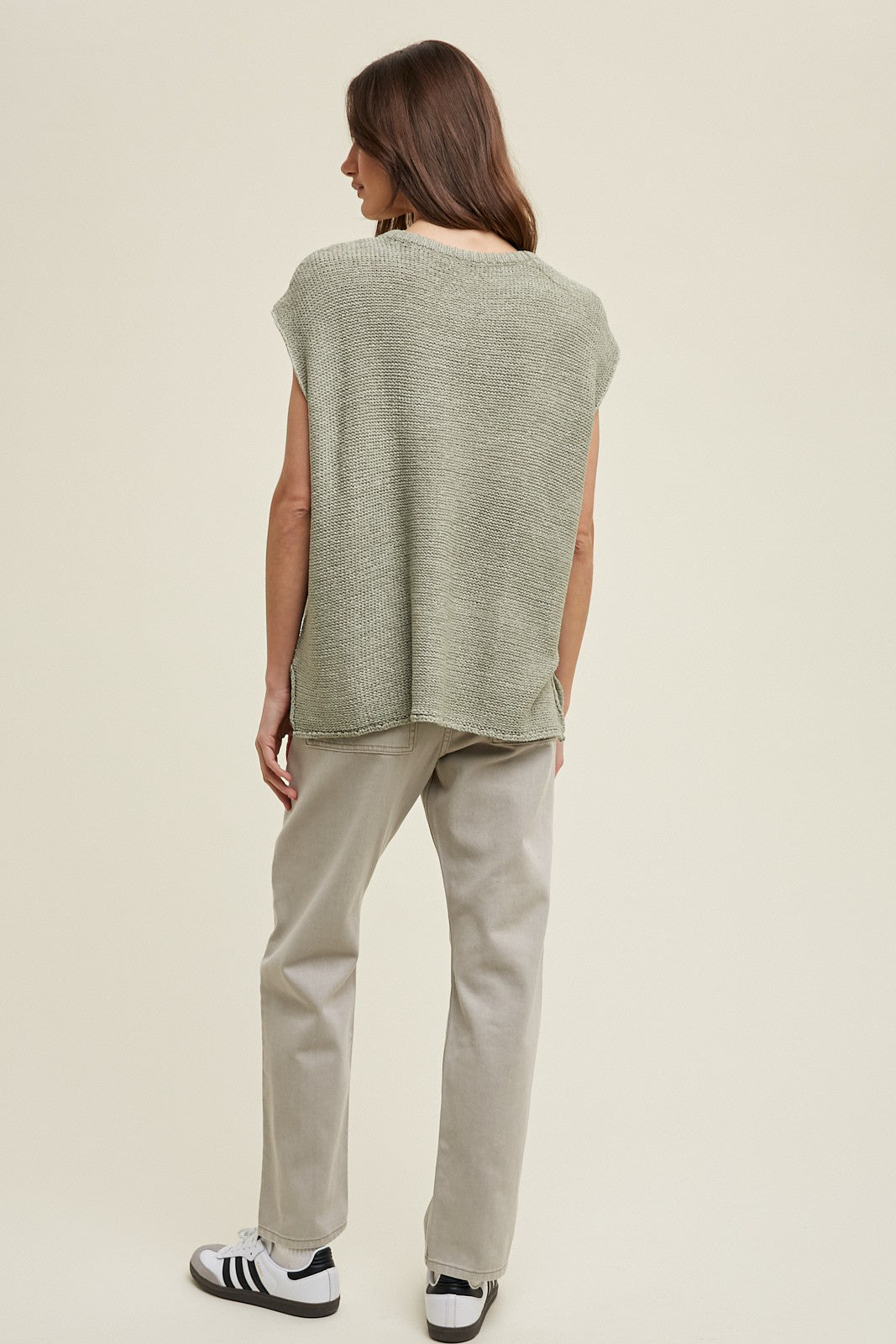 Sweater Vest Top in Two Colors