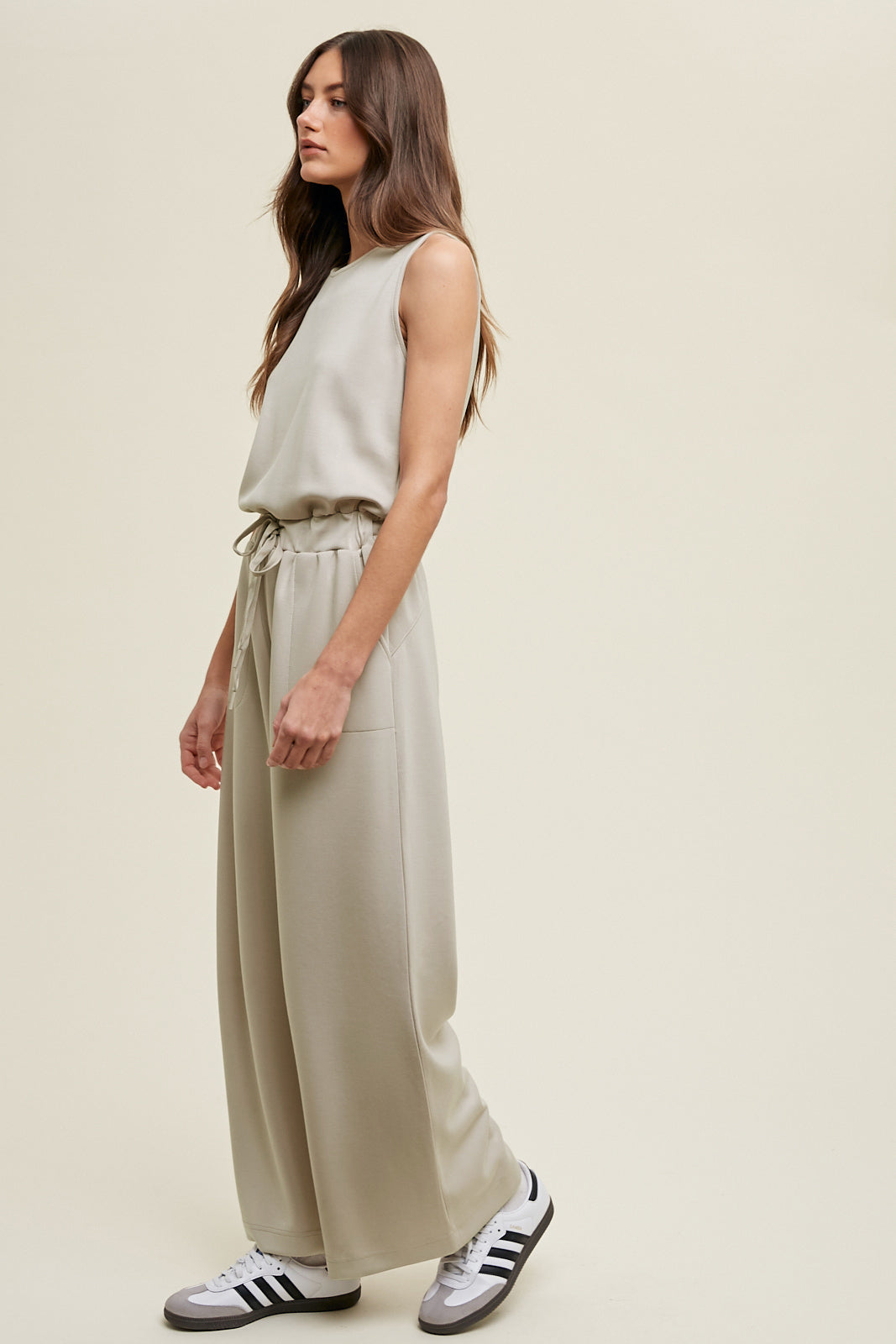 Wide leg Tank jumpsuit 40%off use code sale40 at checkout
