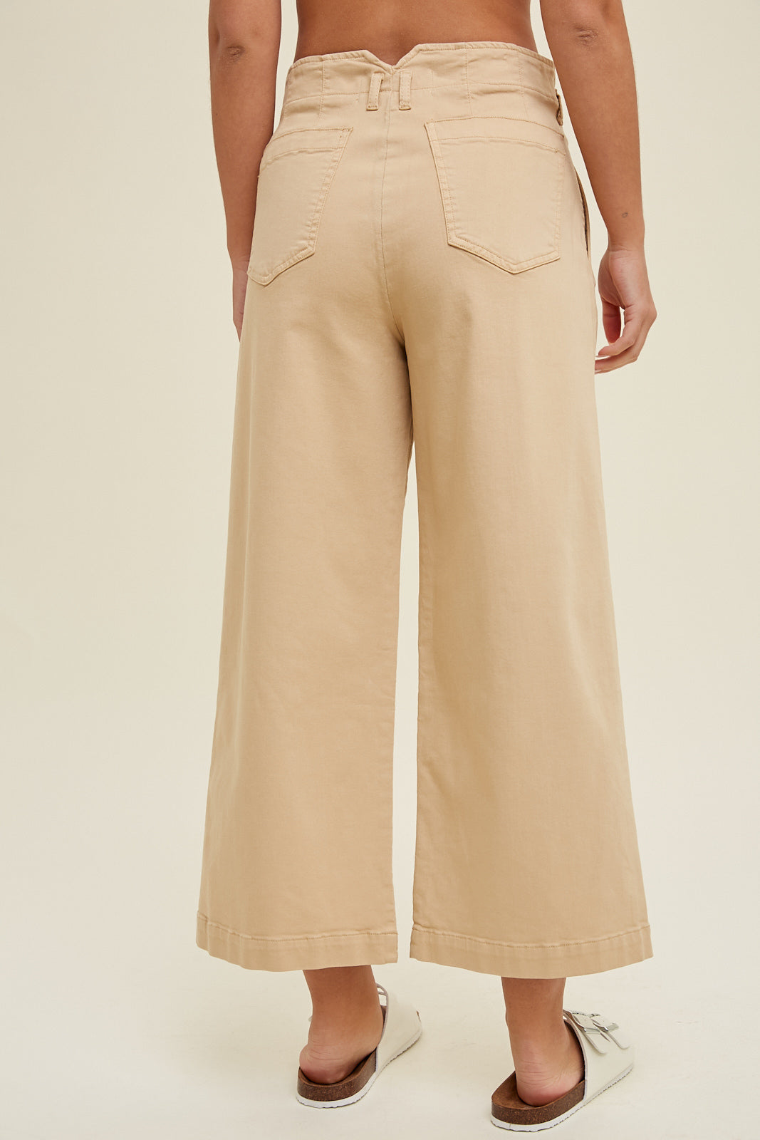 Pleated Wide Leg trousers