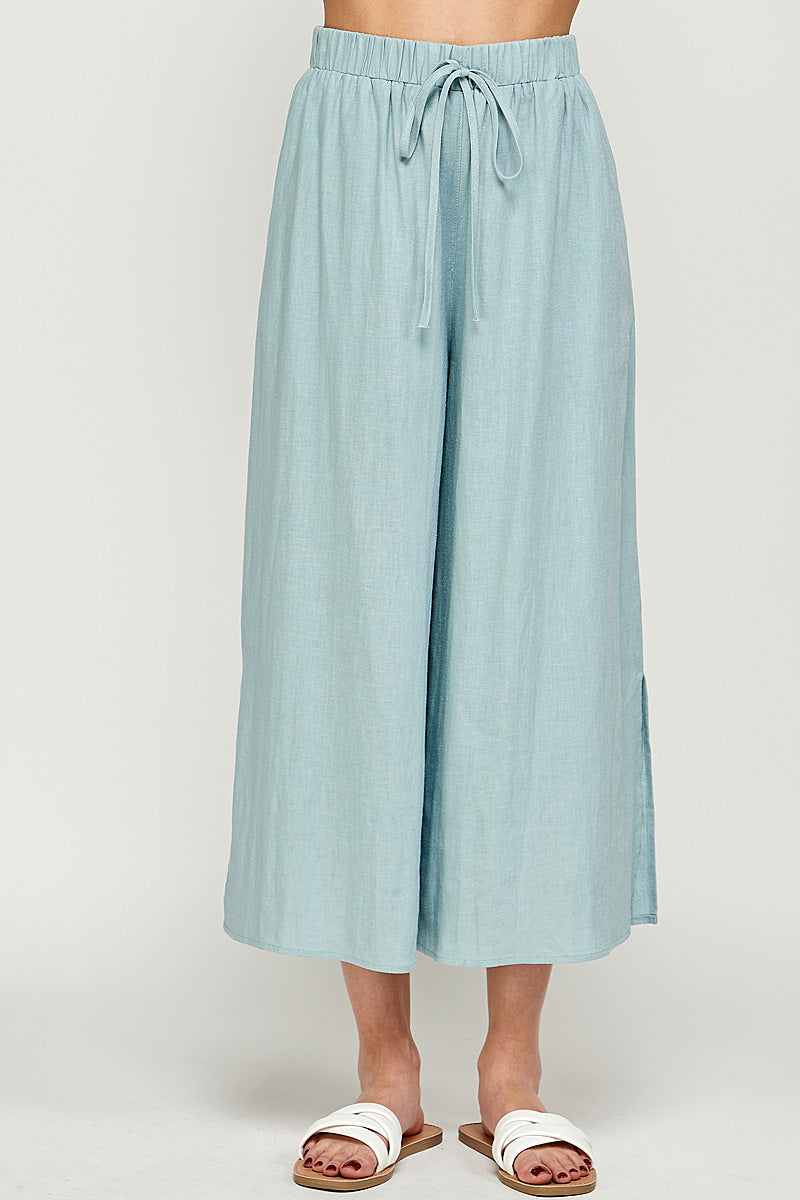 Flared Wide Leg Pants