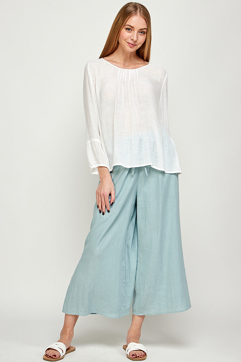 Flared Wide Leg Pants