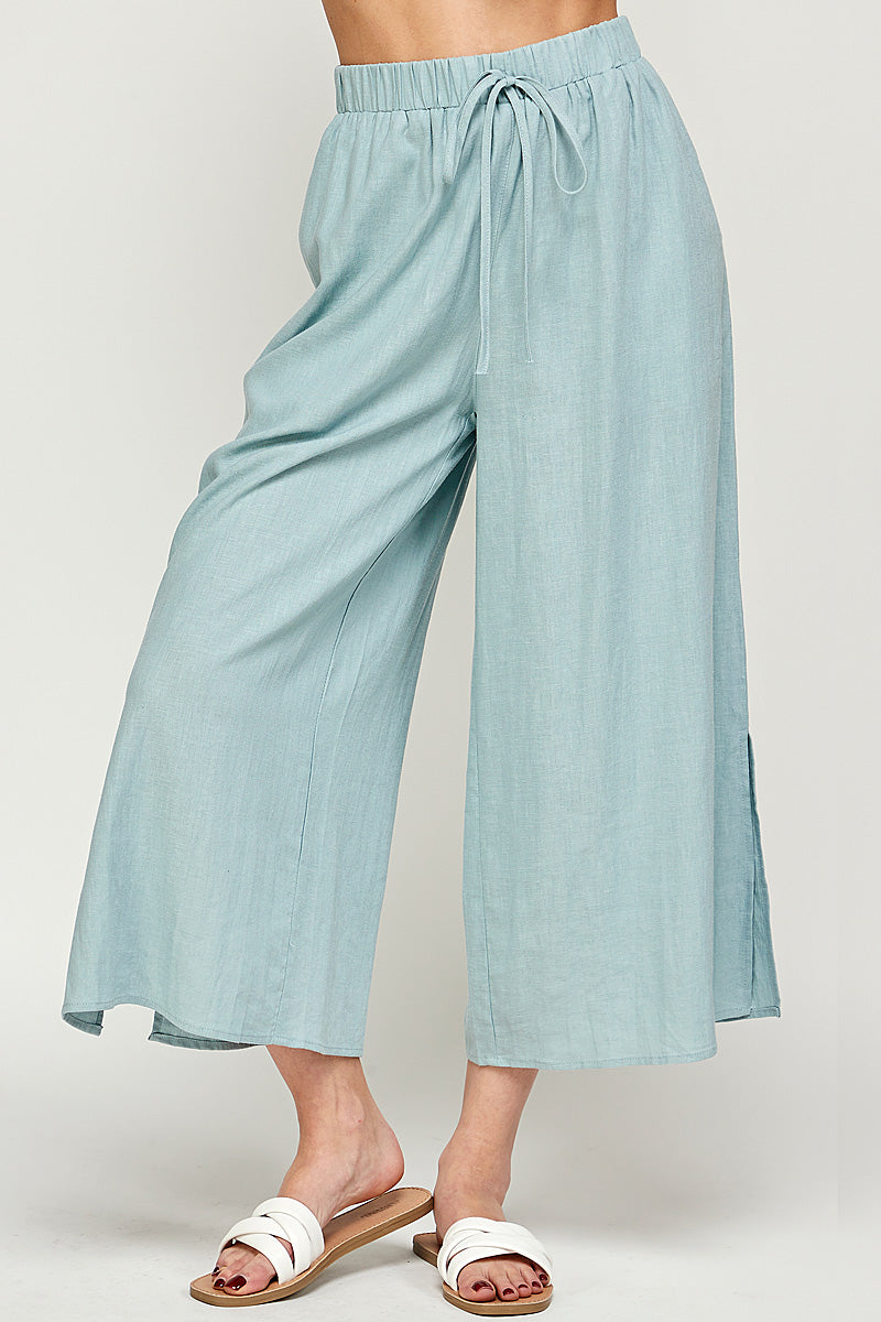 Flared Wide Leg Pants
