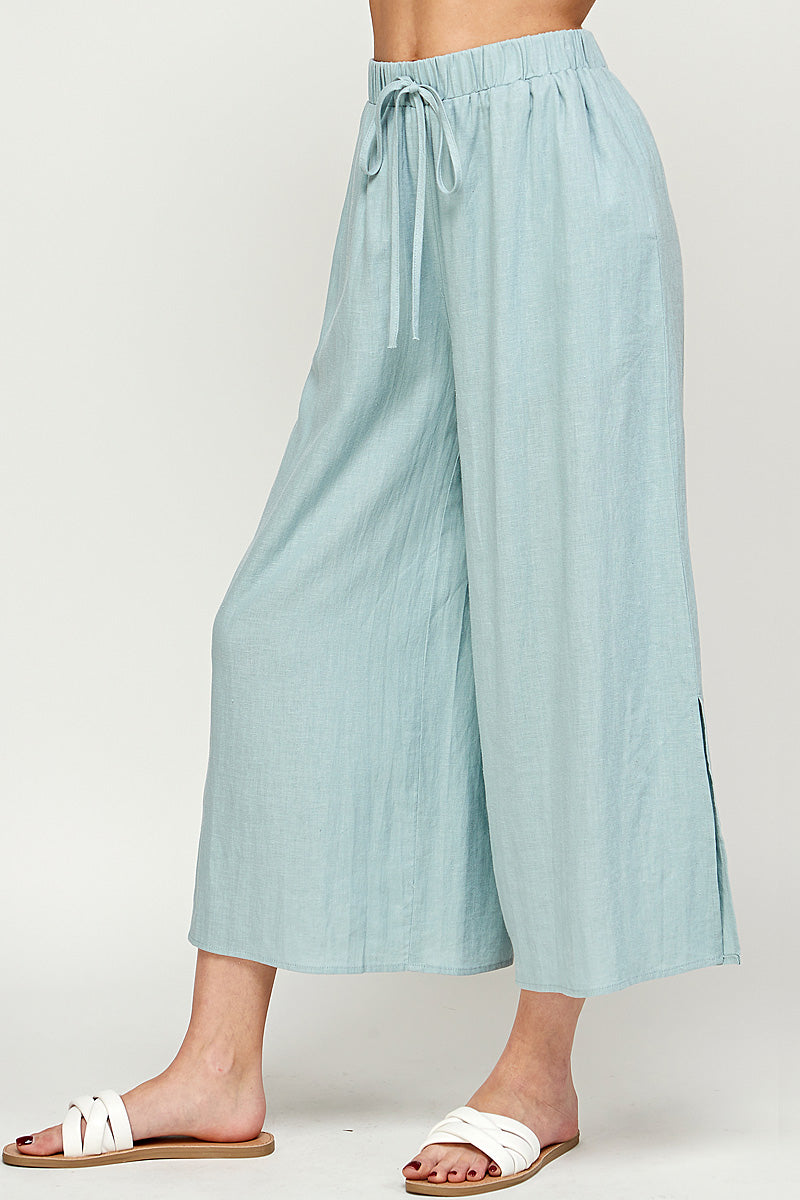 Flared Wide Leg Pants