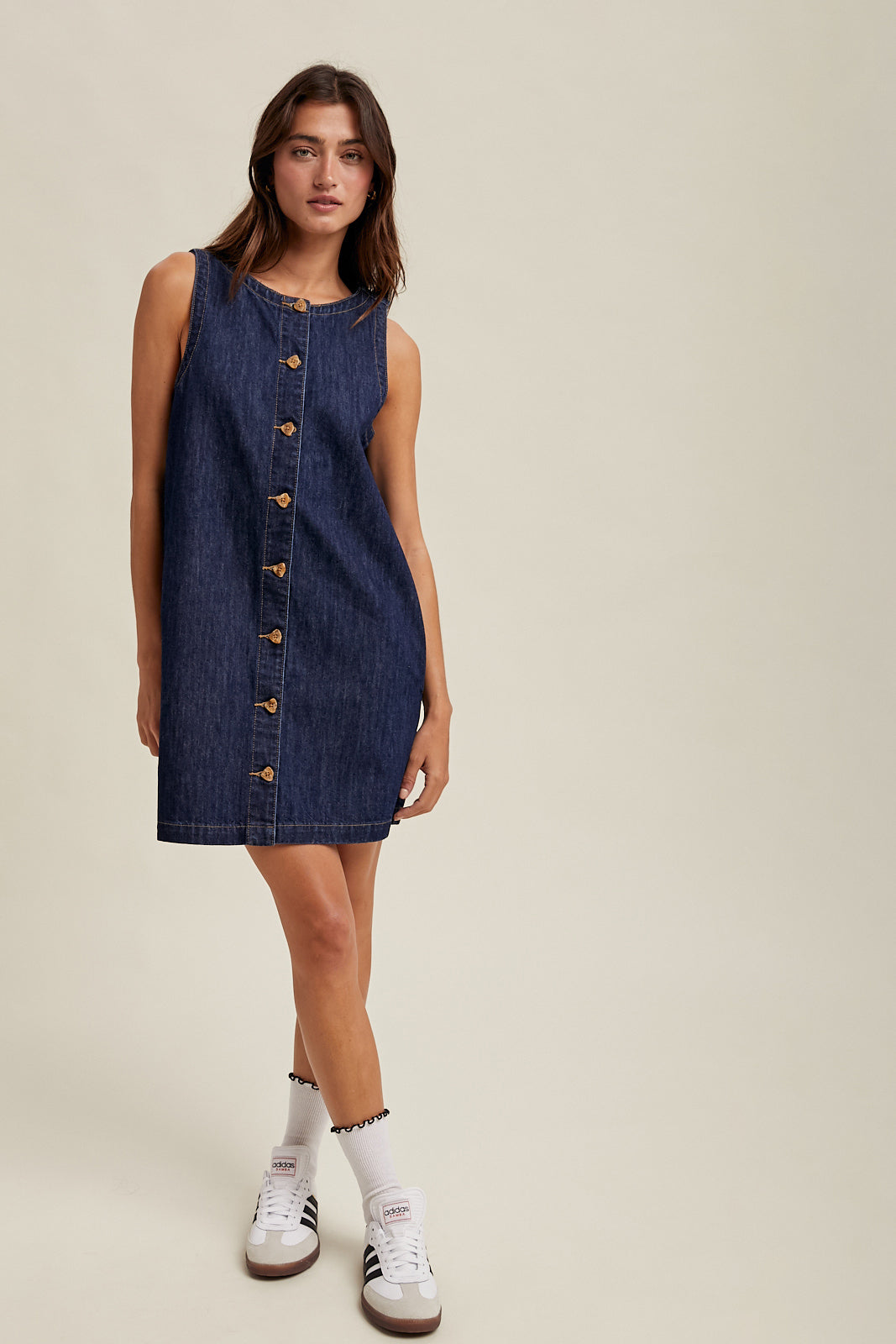 Mini Denim Dress