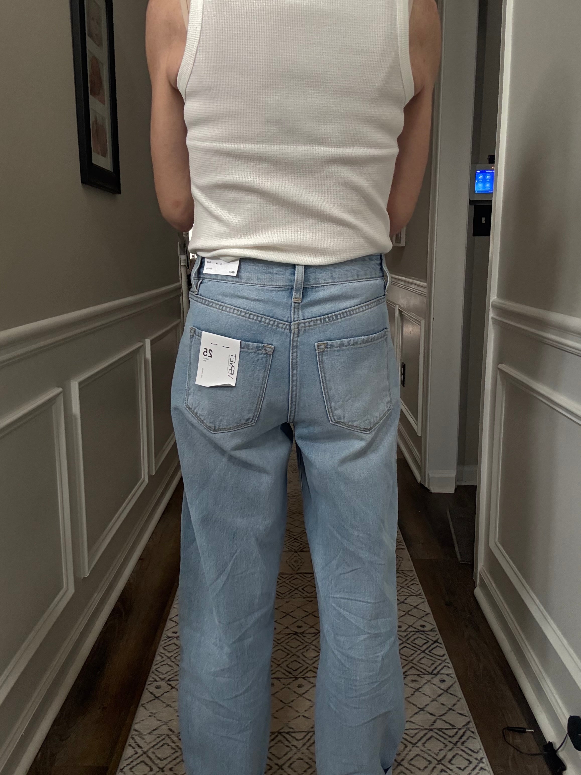Vervet High Rise Cuffed Ankle Barrel Jeans