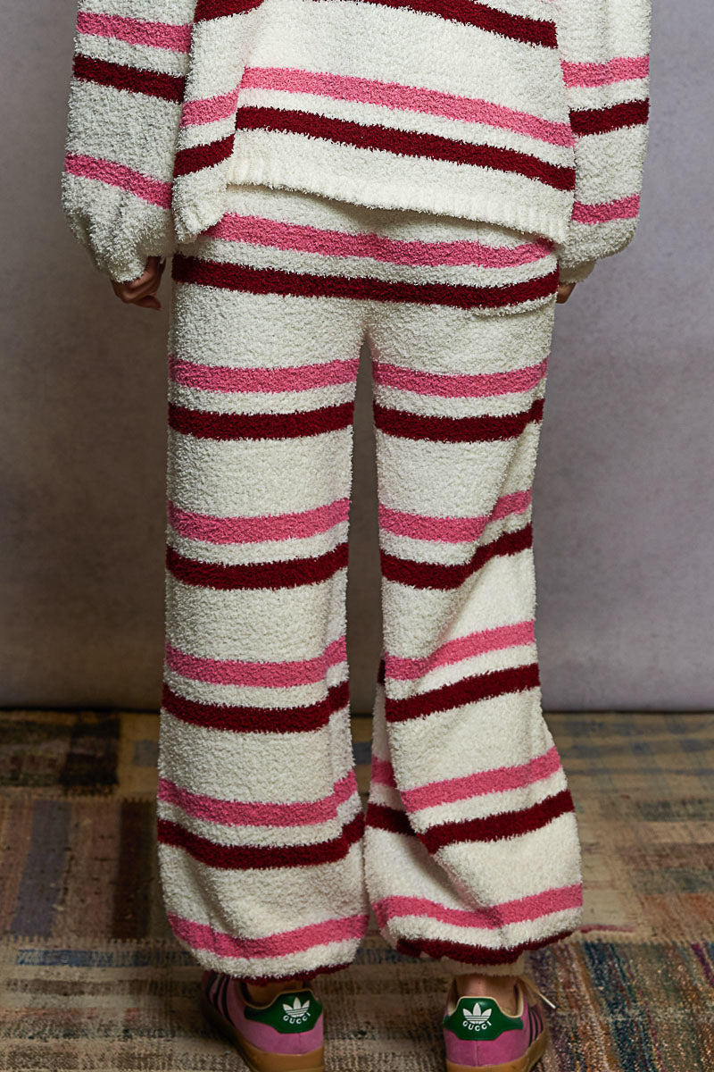 Stripe Sweater Pants