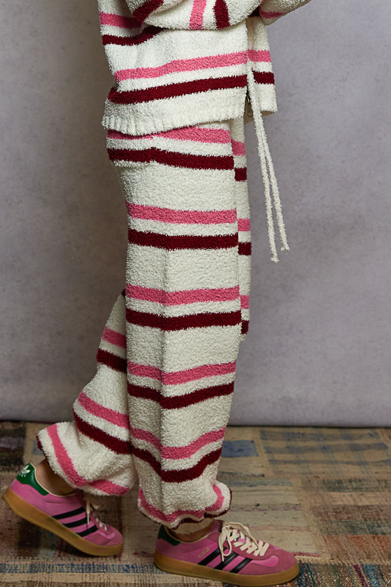 Stripe Sweater Pants