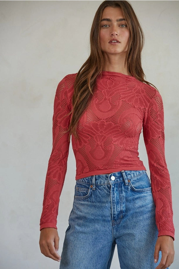 Elise Jacquard Top