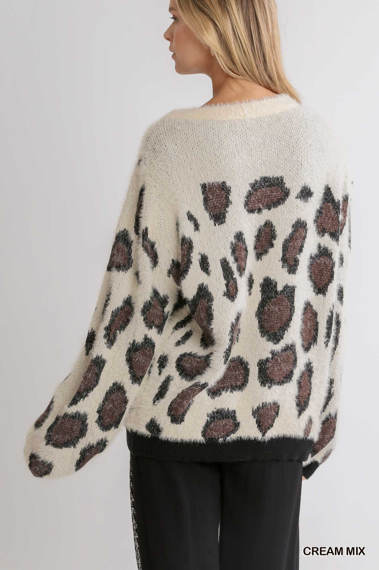 Leopard Printed Sweater