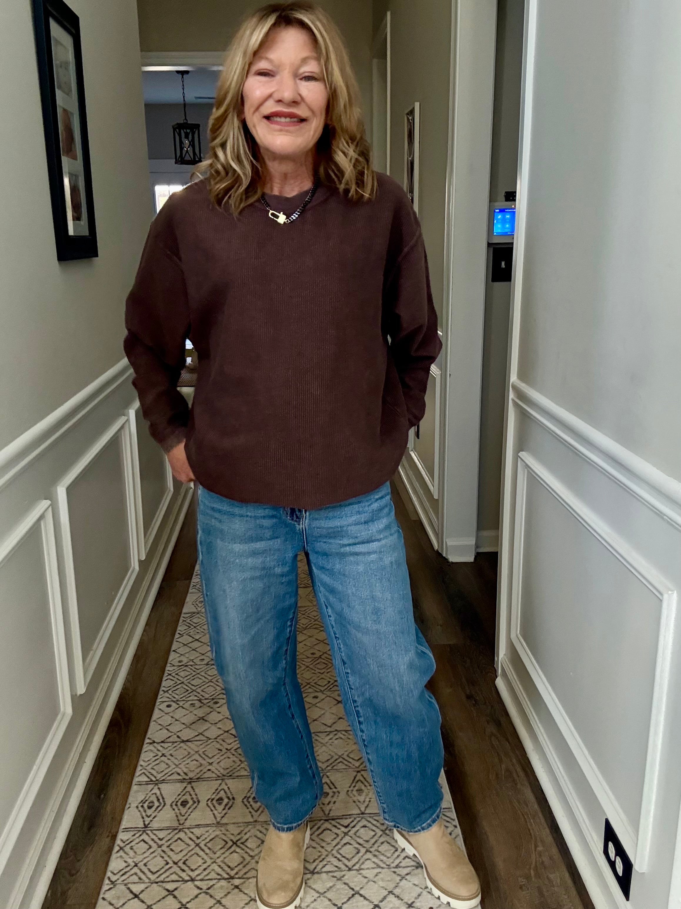 Vervet Brand Barrel Jeans