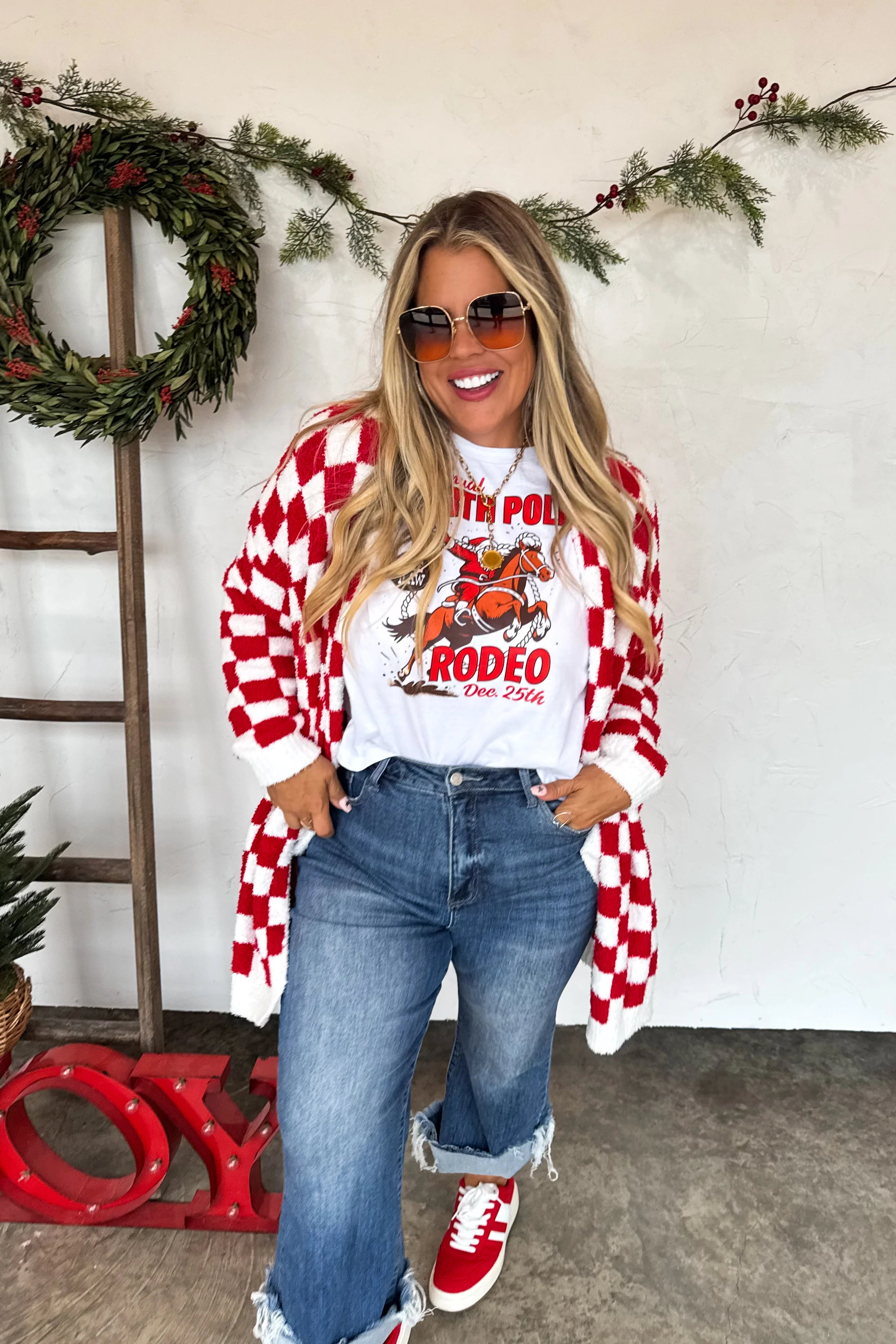 North Pole Rodeo Graphic Tee