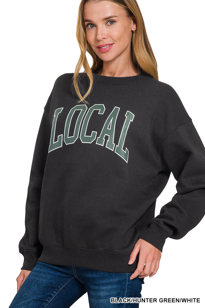 "Local" Sweatshirt in Two Colors