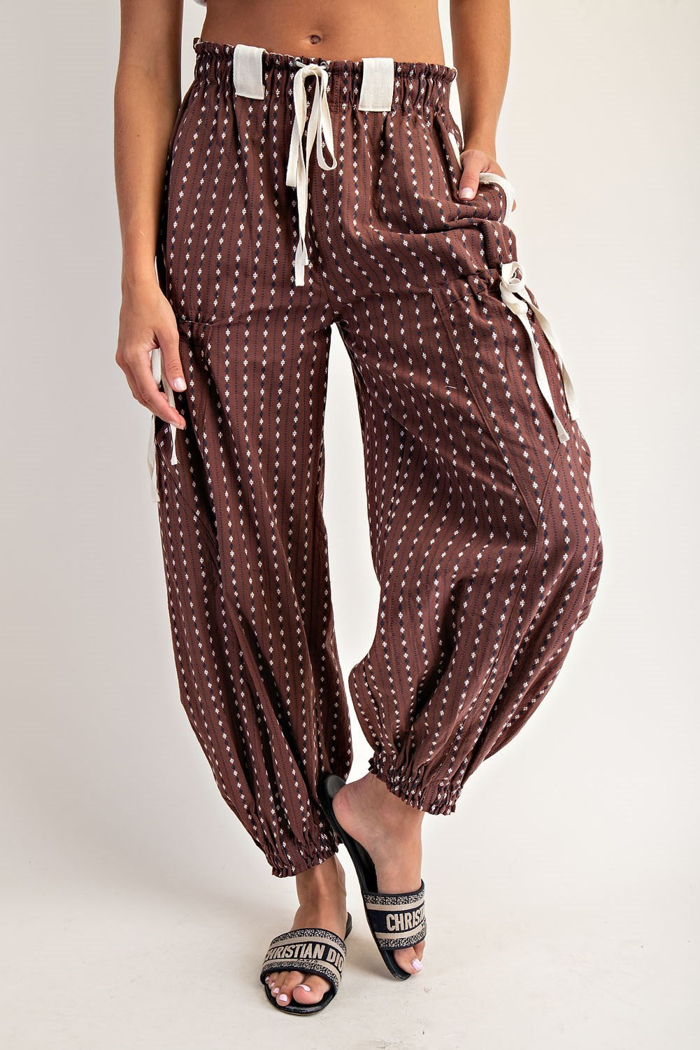 Soft Wash Joggers in Brownie