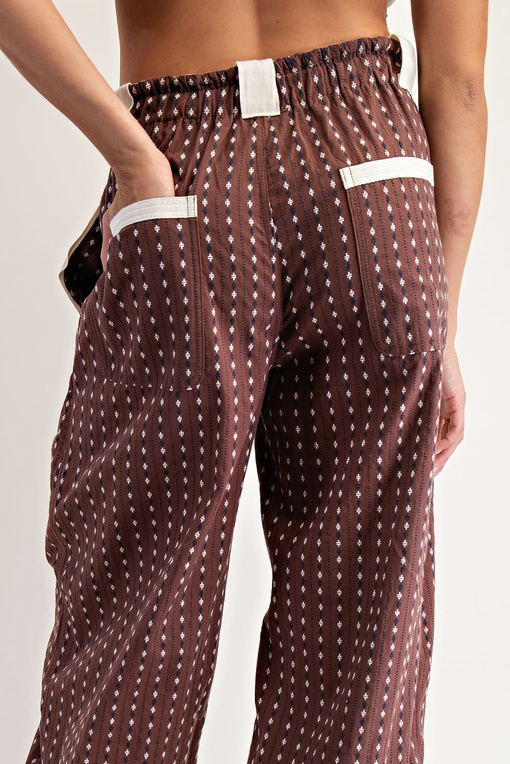 Soft Wash Joggers in Brownie
