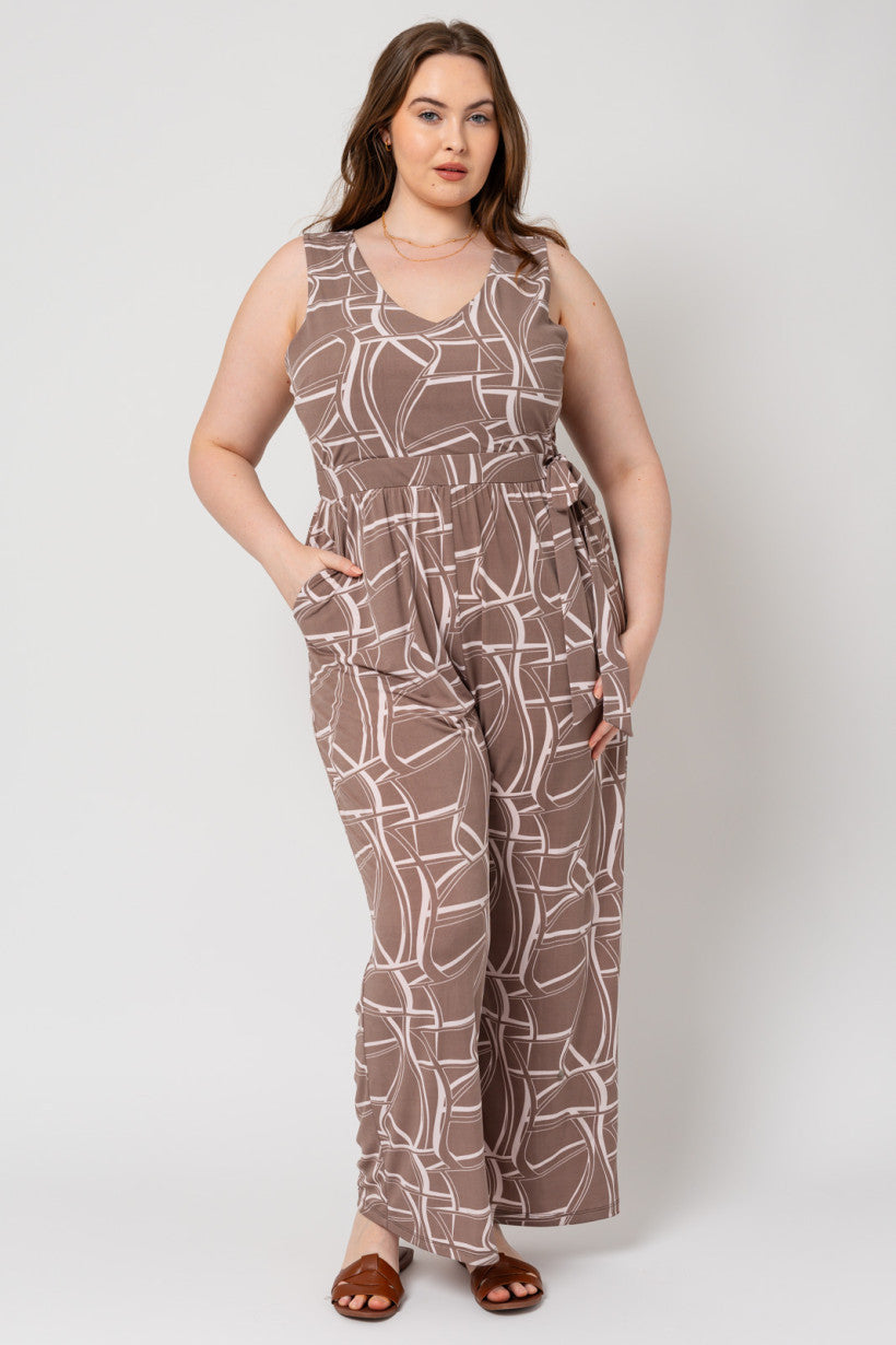 Abstract Jumper in Plus Size 40%0ff use code sale40