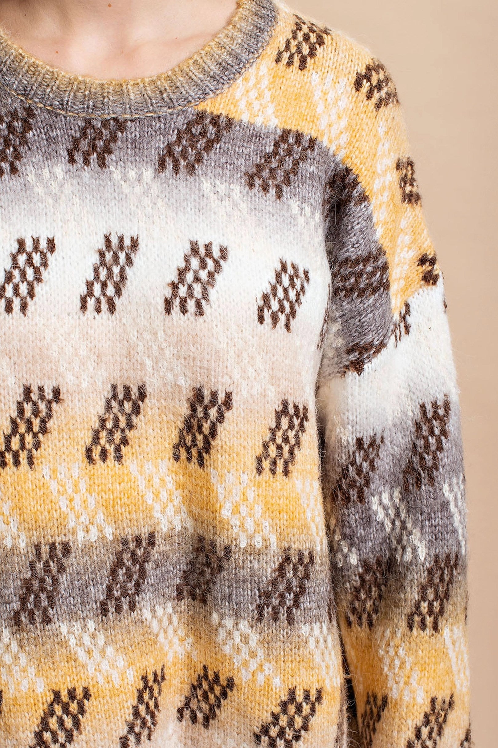 Zig Zag Pattern Sweater