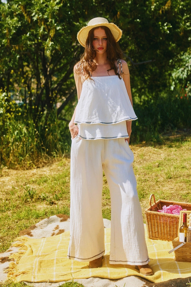 Double Gauze Tiered Set