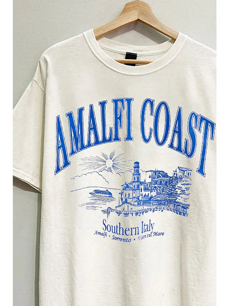 Amalfi Coast Graphic Tee shirt