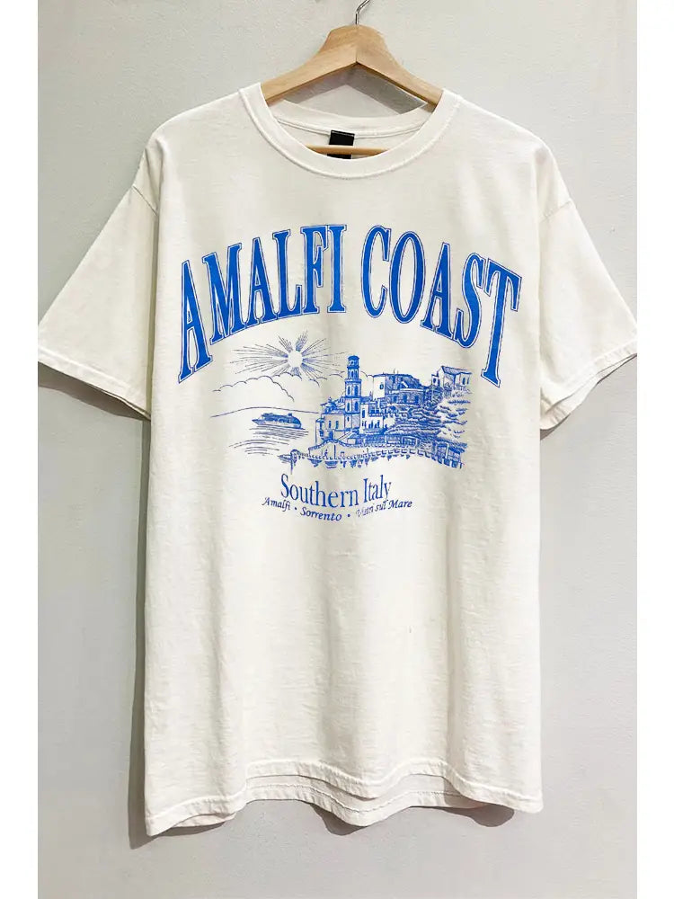 Amalfi Coast Graphic Tee shirt