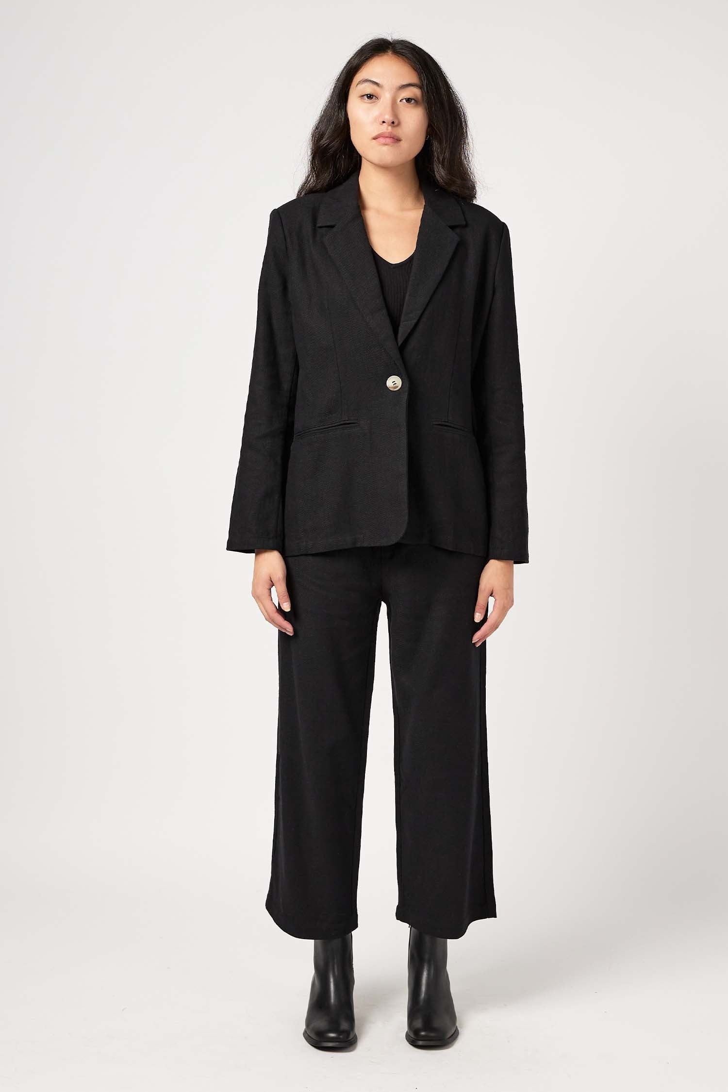 Reagan Blazer in Black