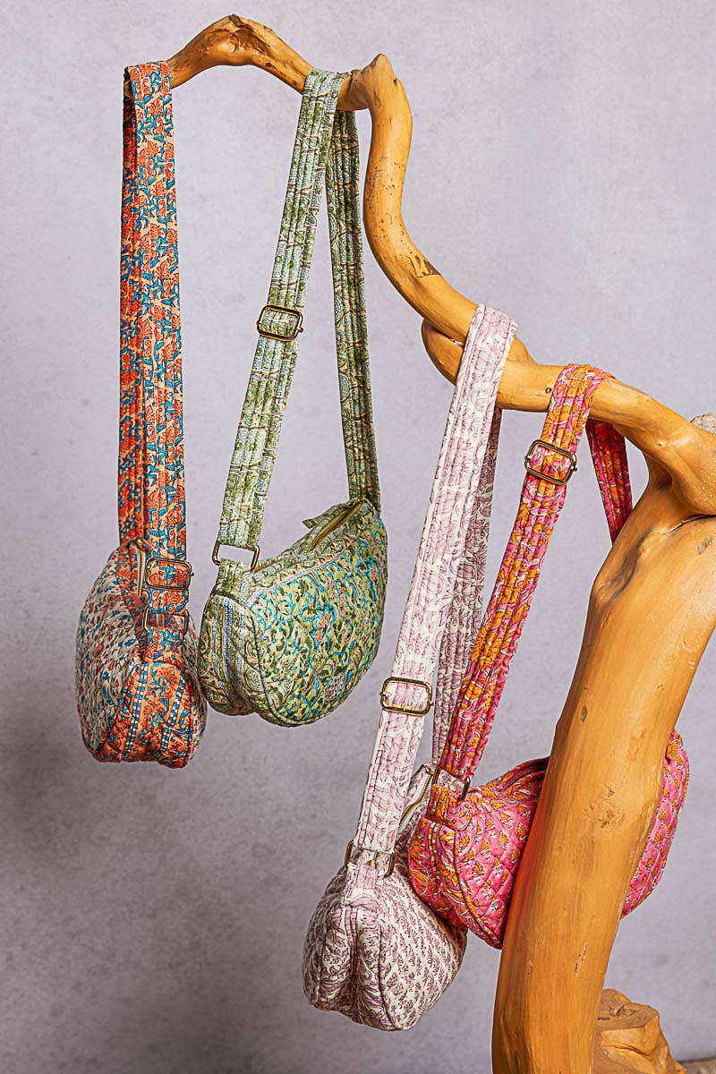 Essential Lightweight Quilted Floral Bag