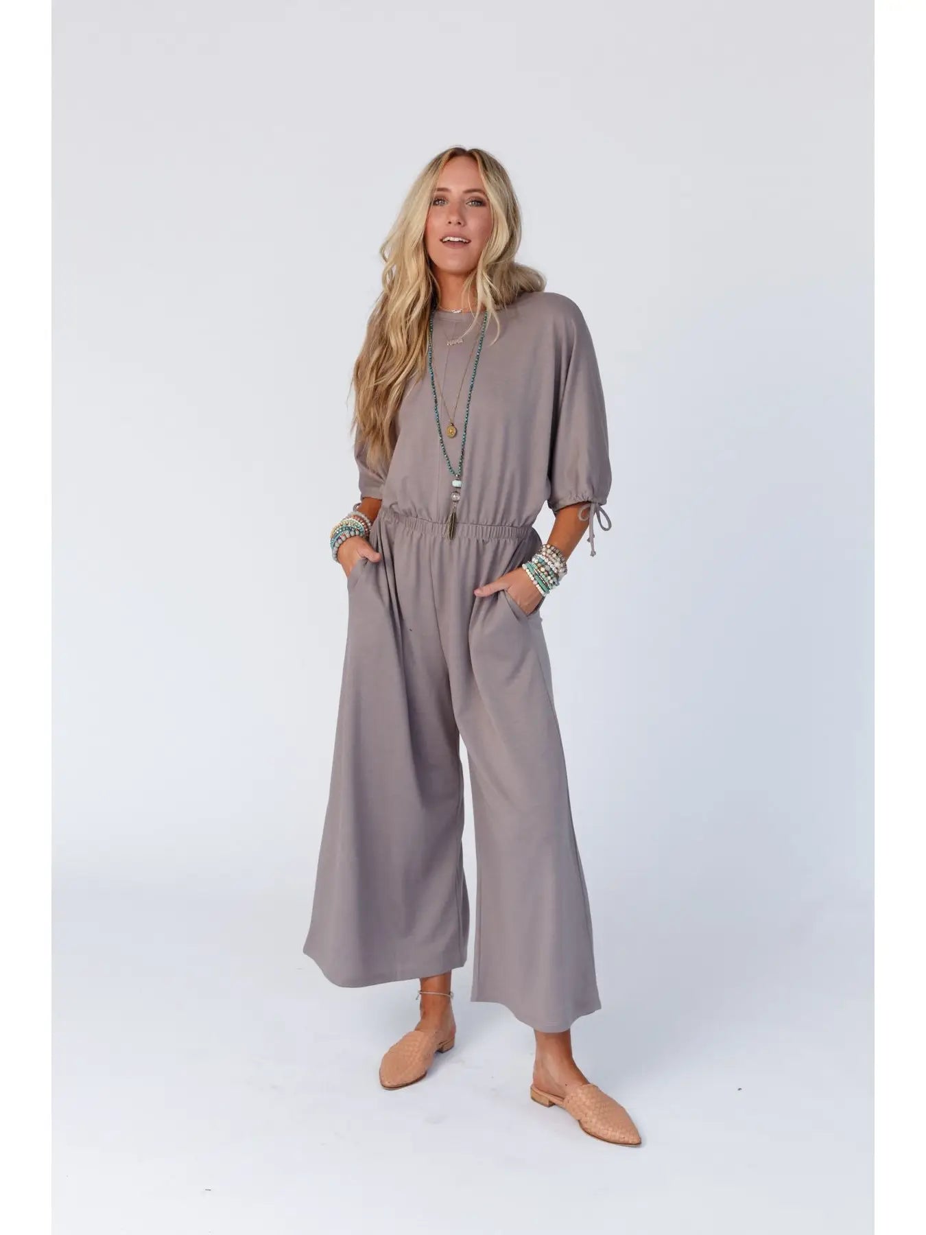 Boho Jumpsuit in Coco