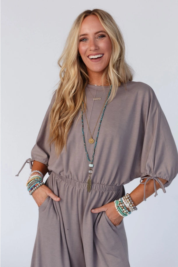 Boho Jumpsuit in Coco