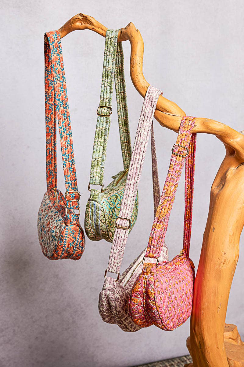 Essential Lightweight Quilted Floral Bag