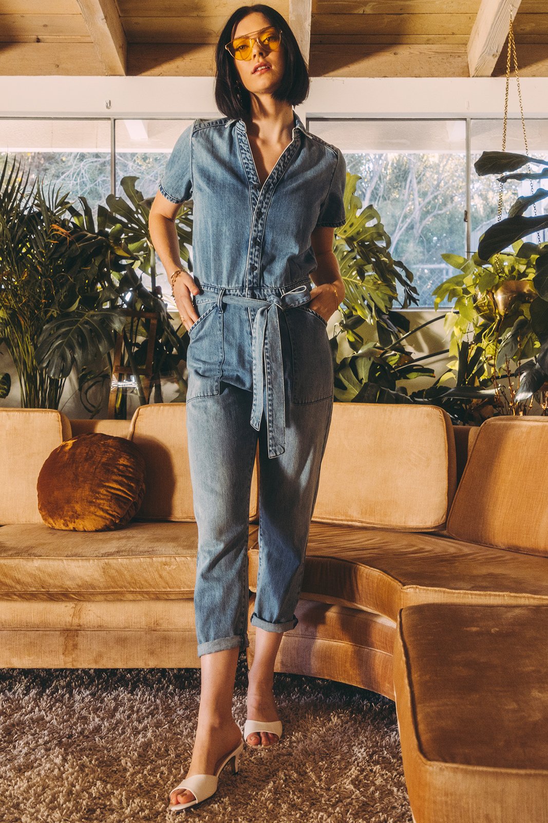 Denim Jumpsuit