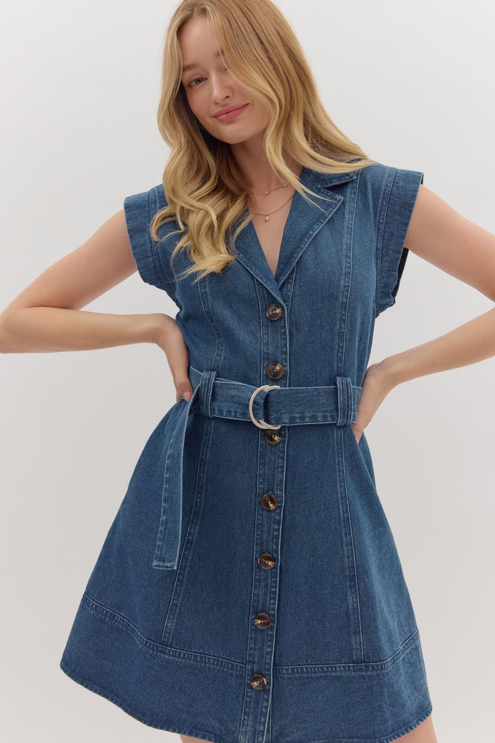 Denim Mini Dress