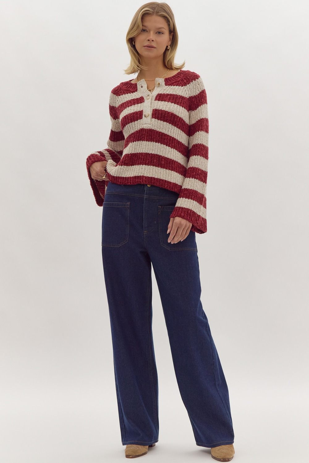 Stripe Sweater in Two Colors