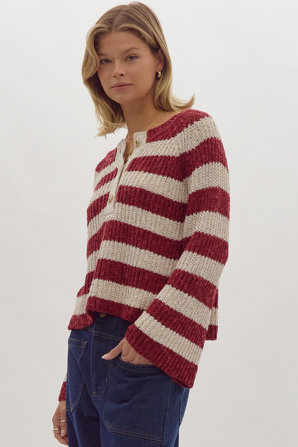 Stripe Sweater in Two Colors