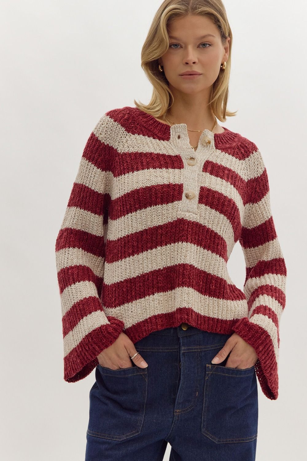 Stripe Sweater in Two Colors