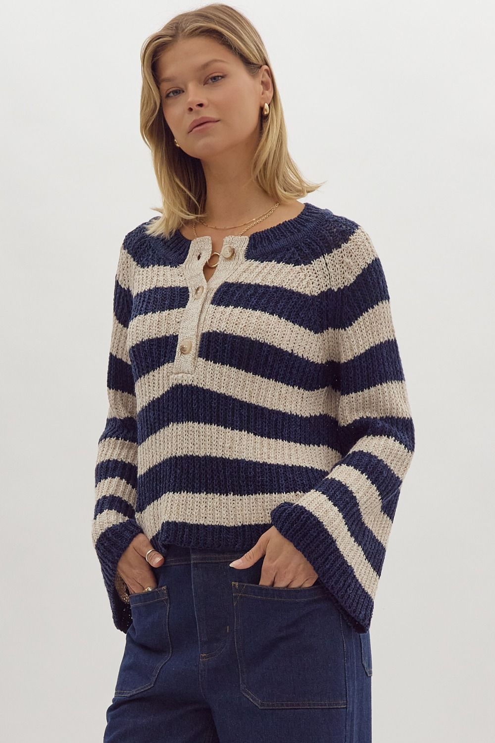 Stripe Sweater in Two Colors