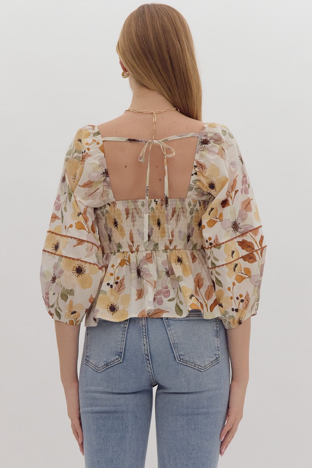 Petal Perfect Peplum Top