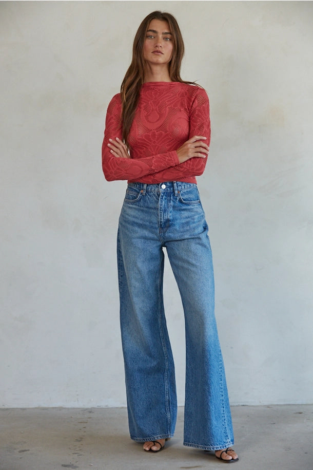 Elise Jacquard Top