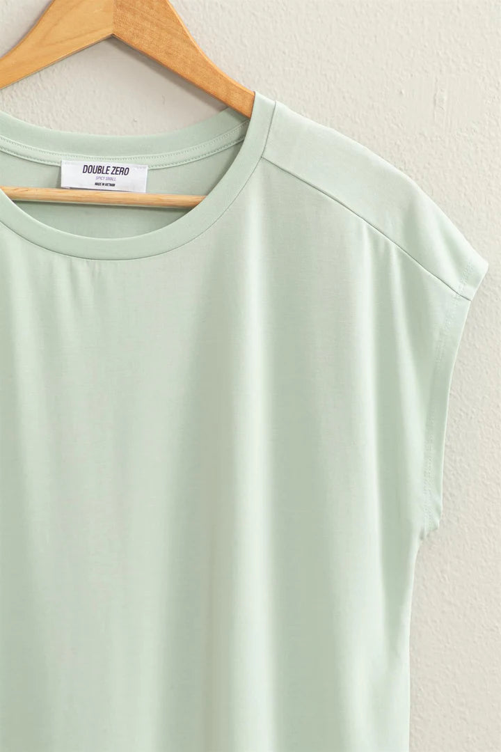 Oversized Soft Top in Mint