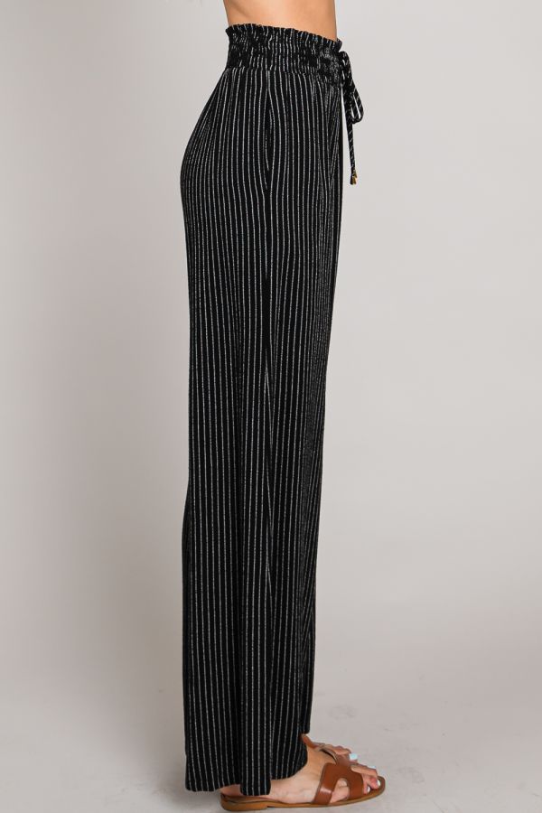 Soft Striped Linen Pants