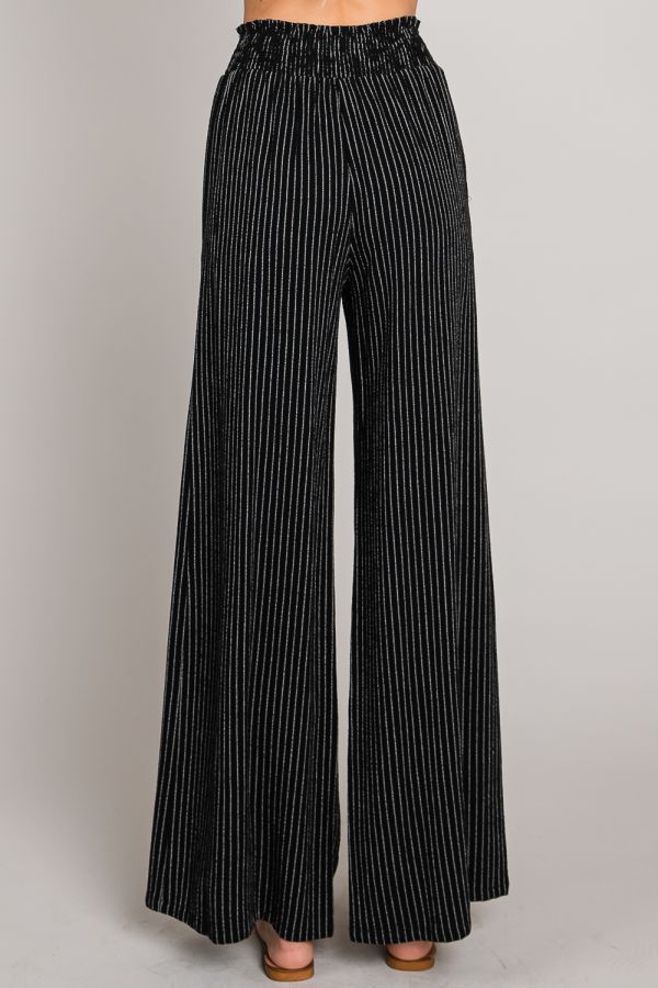 Soft Striped Linen Pants