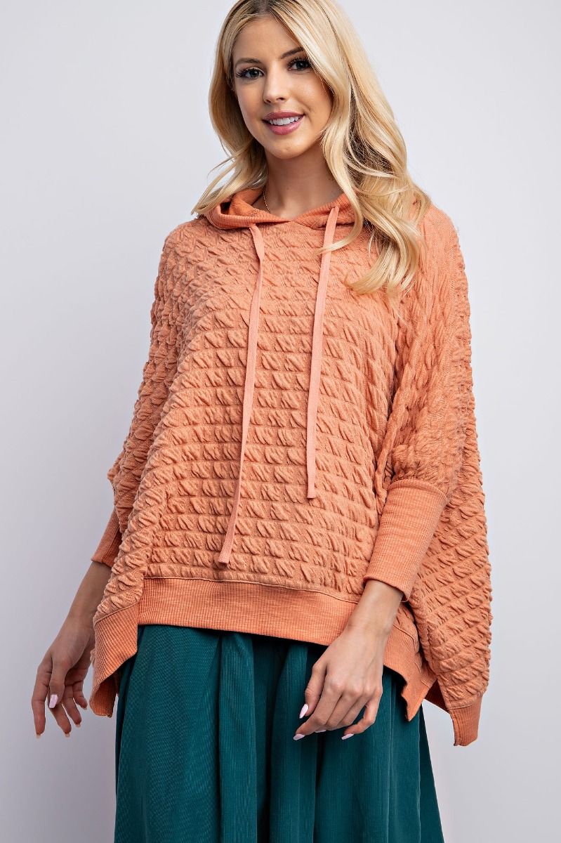 Apricot Puffed Hoodie