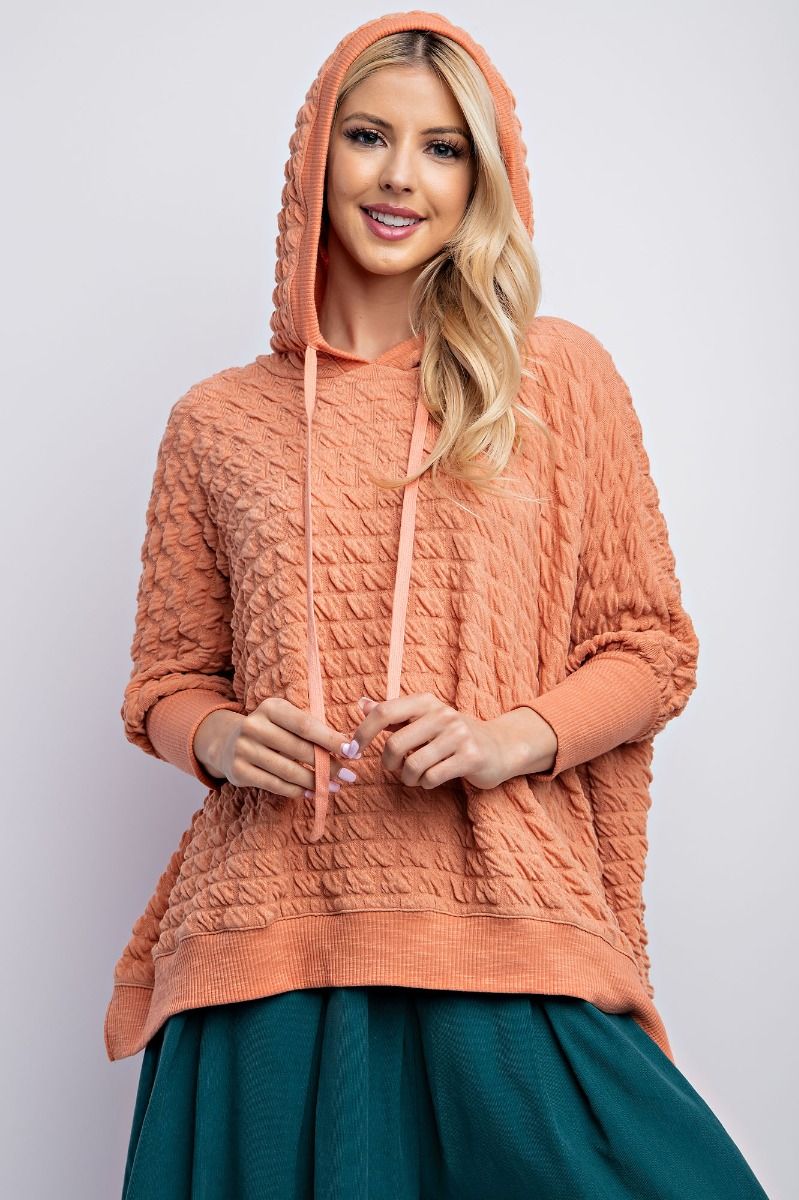 Apricot Puffed Hoodie