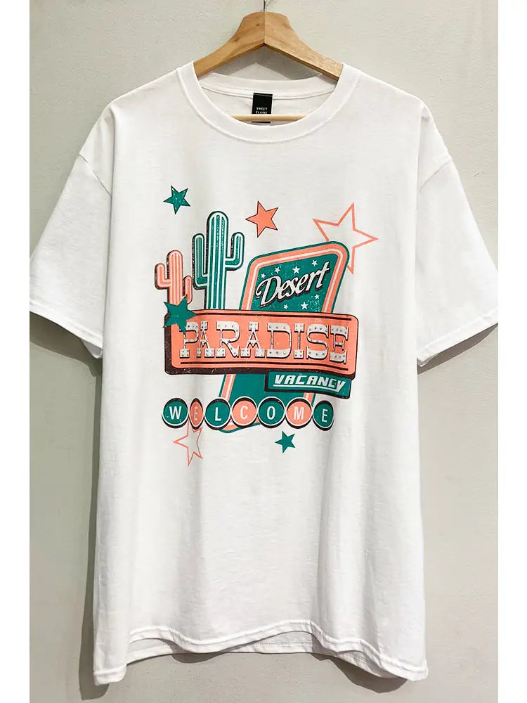 Desert Paradise Rhinestone Graphic tee