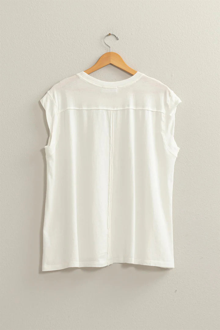 Soft Oversized Sleeveless top